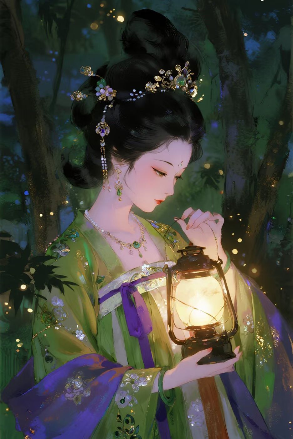 Bìa truyện LÁ XANH